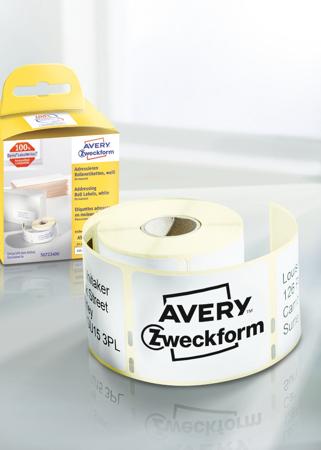 Avery Zweckform Rollenetiketten für Dymo Etikettendrucker