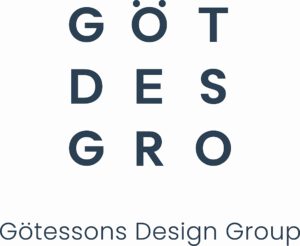 Logo Götessons Design GmbH.