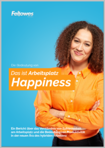 Fellowes-Whitepaper: Das ist Arbeitsplatz Happiness, 22 S., PDF (kostenlos)