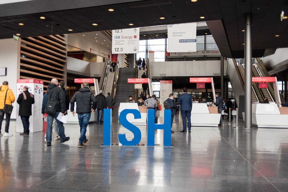 Die ISH in Frankfurt ist der internationale Treffpunkt für die SHK-Branche. Abbildung: Messe Frankfurt GmbH