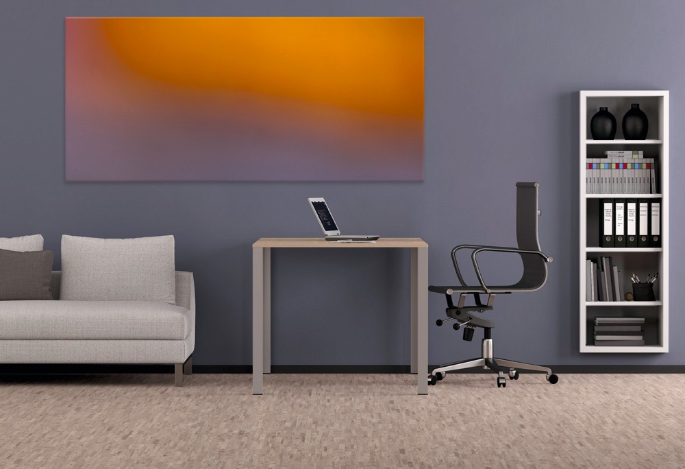 Raumgestaltung: Das Büro zum Wohlfühlen. Mit dem passenden Farbkonzept und wohnlichem Mobiliar.