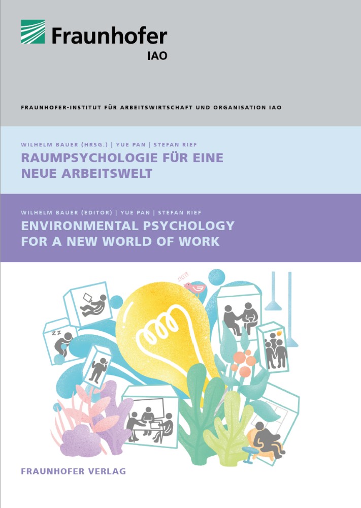 Metastudie „Raumpsychologie für eine neue Arbeitswelt = Environmental Psychology for a New World of Work“ von Yue Pan und Stefan Rief. Abbildung: Fraunhofer-IAO