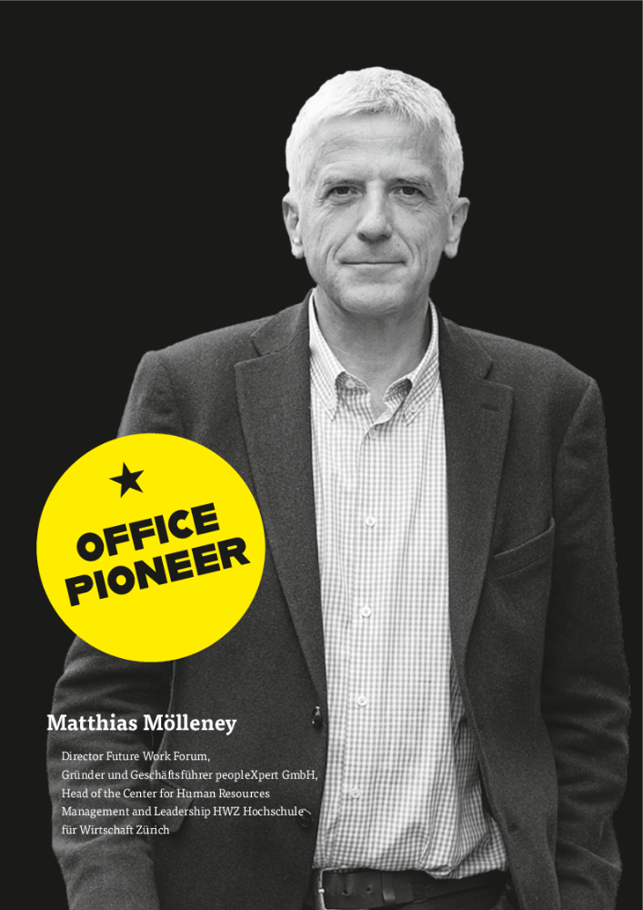 OFFICE PIONEER Matthias Mölleney: Beyond Leadership. Ein soziales Büro-Betriebssystem