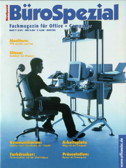 Büro Spezial 1-2/2001