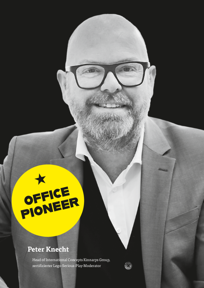 OFFICE PIONEER Peter Knecht: Wie bitte geht´s zu New Work? Auf dem Weg zu mehr Teilhabe im Büro