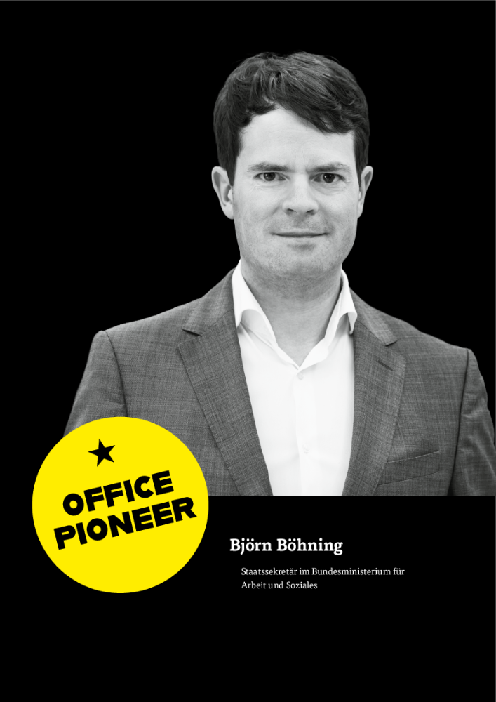 OFFICE PIONEER Björn Böhning: Brave New Work. Den Wandel der Arbeit sozial gestalten
