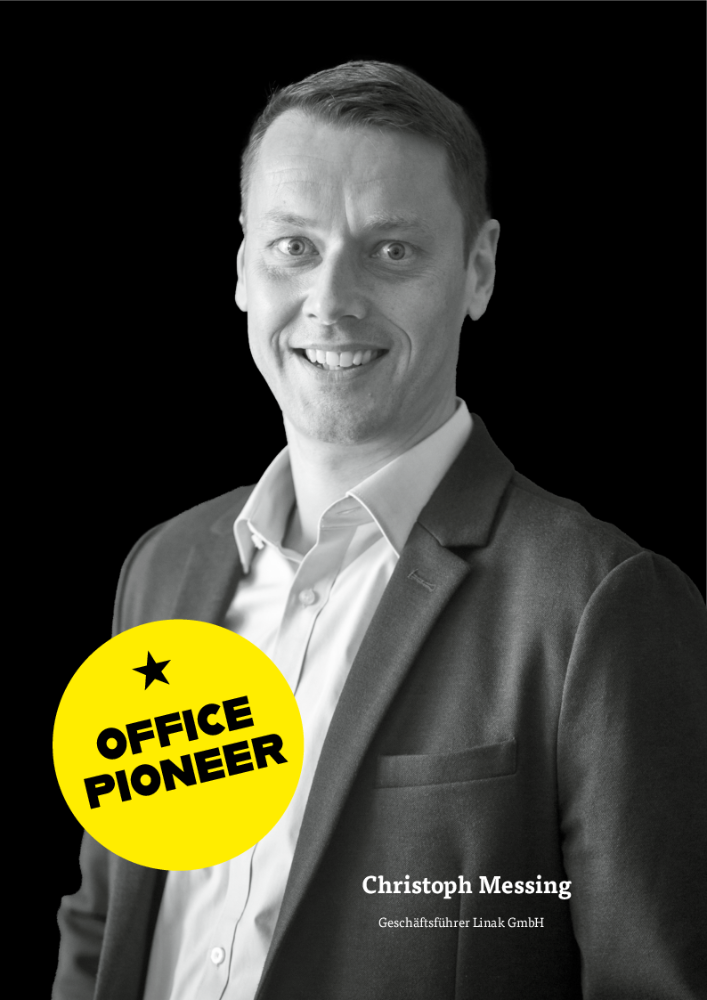 OFFICE PIONEER Christoph Messing: Büros ändern sich. Die Schreibtische aber werden bleiben