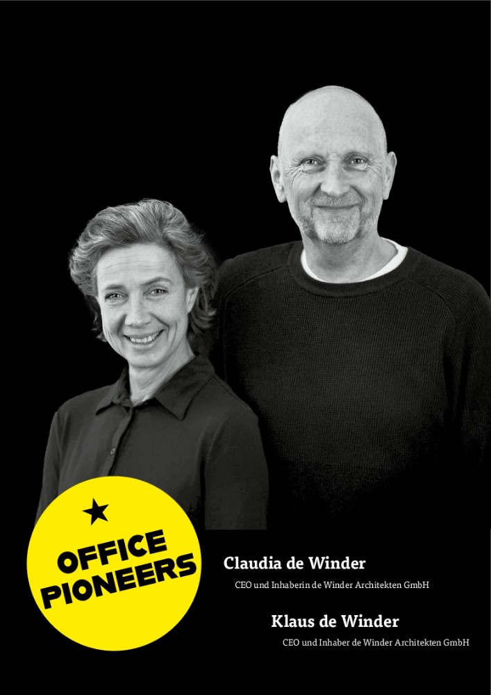 Claudia de Winder, CEO und Inhaberin de Winder Architekten GmbH und Klaus de Winder, CEO und Inhaber de Winder Architekten GmbH. Abbildung: de Winder/Rodrigo Tapia O.