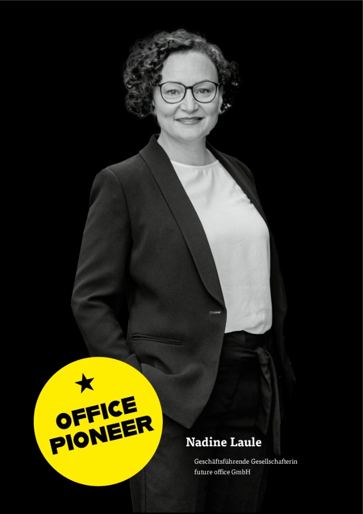 Nadine Laule, Geschäftsführende Gesellschafterin, future office GmbH. Abbildung: future office