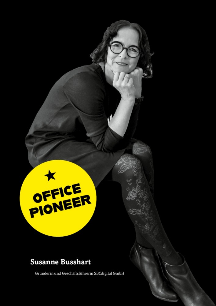 OFFICE PIONEER Susanne Busshart: Eine Welt, wie sie uns gefällt. Die Bedeutung äußerer und innerer Räume
