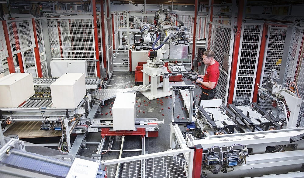 Assmann verfügt über eine der modernsten Produktionsanlagen in Europa. Abbildung: Assmann