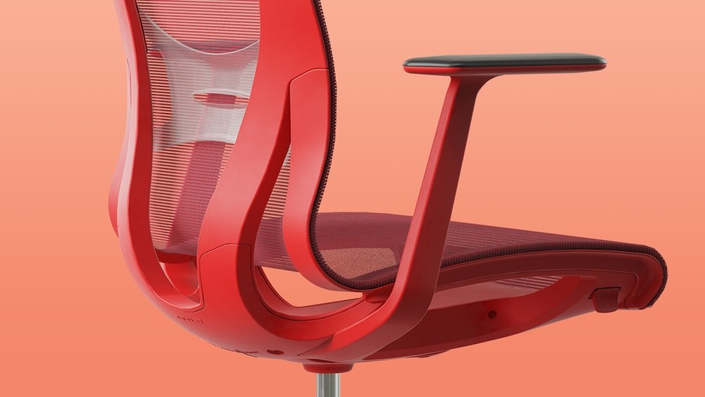 D-Chair von Narbutas. Minimalistisches Design, bei dem jede einzelne Kurve eine Funktion hat, macht den Chefsessel zum ergonomischen Augenschmeichler. Design: Baldanzi & Novelli designers. Abbildung: Narbutas