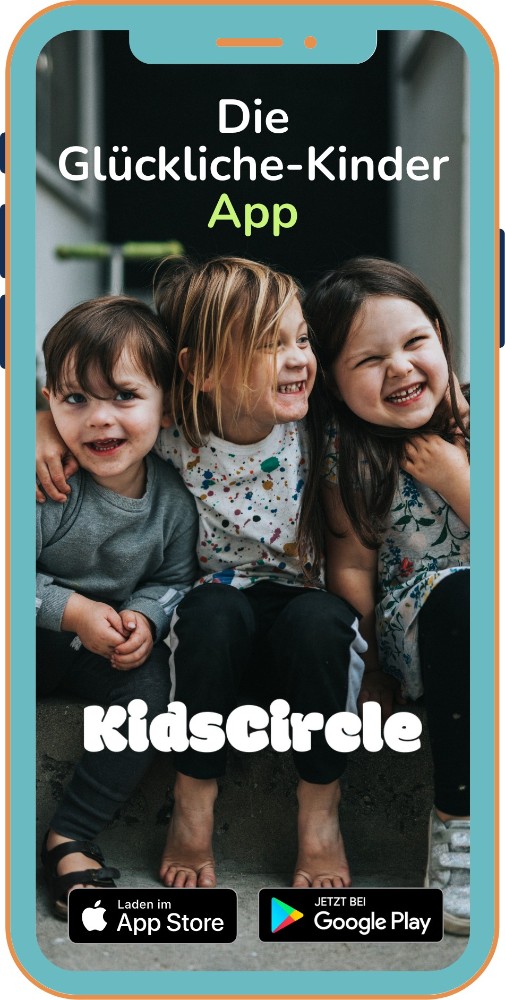 Die Kidscircle-App. Abbildung Kidscircle