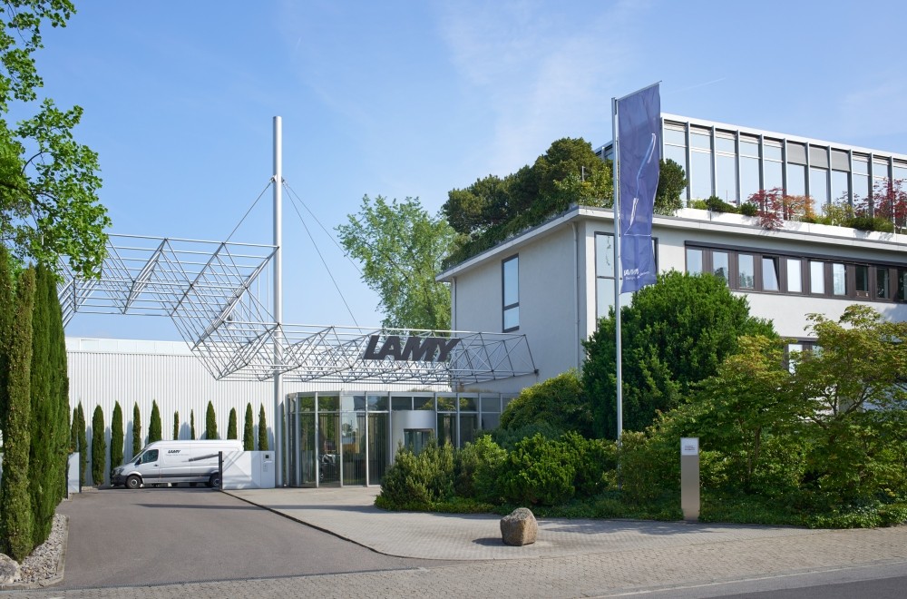 Der Firmensitz von Lamy in Heidelberg. Abbildung: Lamy