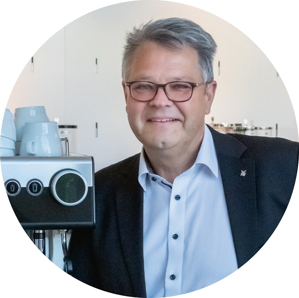 Bernd Anton, Managing Director Germany, WMF Professional Coffee Machines. Abbildung: WMF