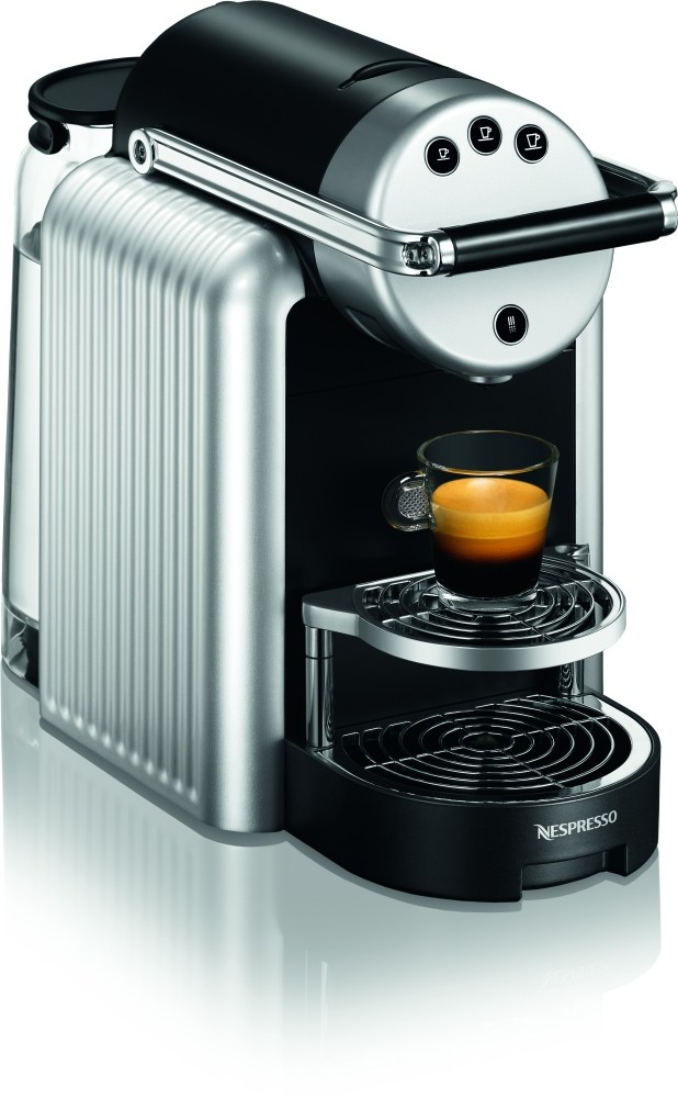 Der Hauptgewinn: eine Nespresso Professional Zenius inklusive Kapsel-Starter-Set. Abbildung: Nespresso