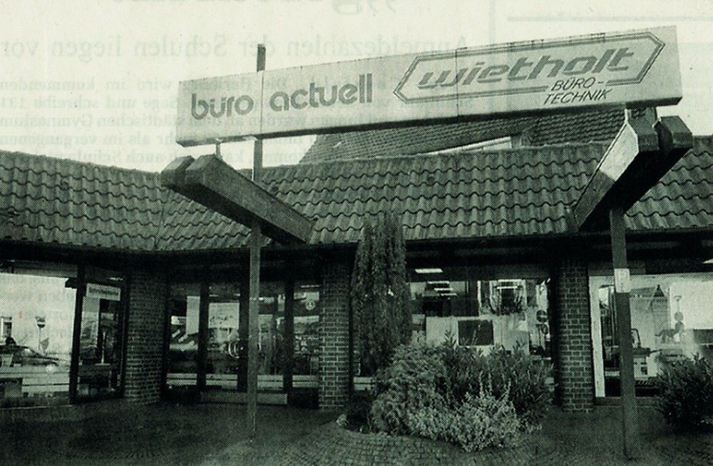 Wietholt-Standort in Coesfeld (1979). Abbildung Wiethold