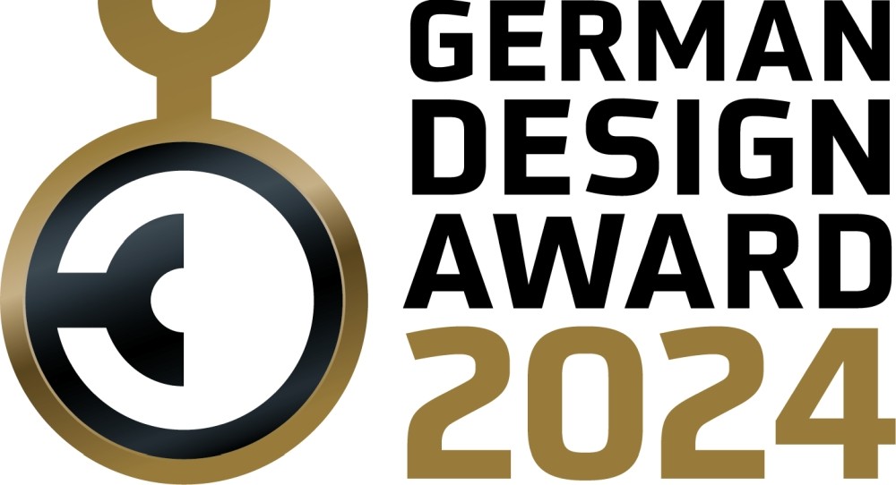 Logo German Design Award 2024. Abbildung: Rat für Formgebung.