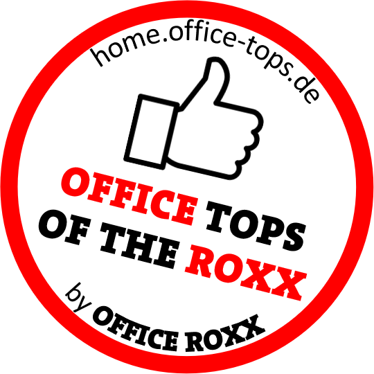 Ausgezeichnete Lösungen für eine gute und gesunde Büroarbeit zu Hause. Was die Redaktion von OFFICE ROXX überzeugt, erhält die Auszeichnung „TOP PRODUKT HOMEOFFICE“.