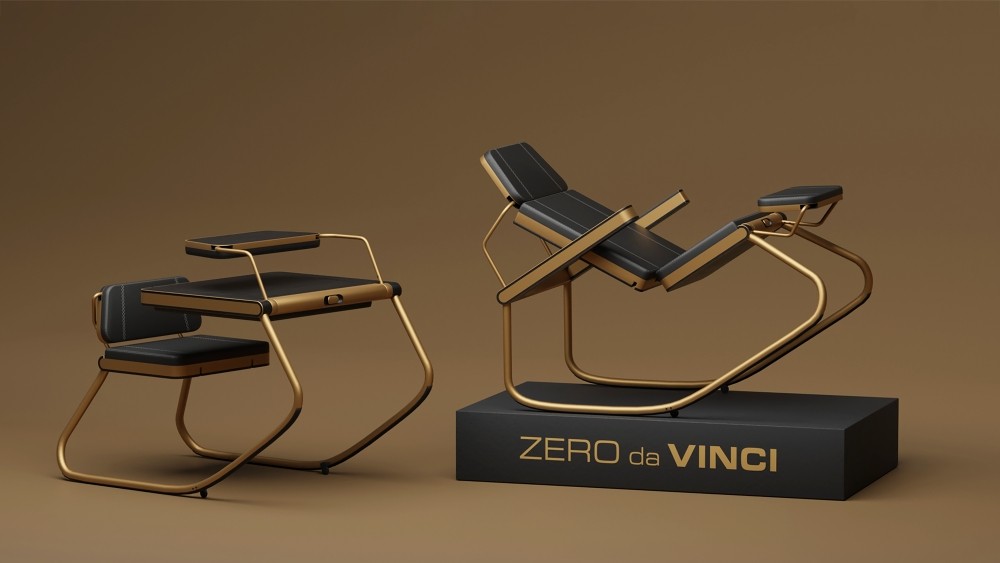 Zero da Vinci von Motsats Furniture. Abbildung: Motsats Furniture.