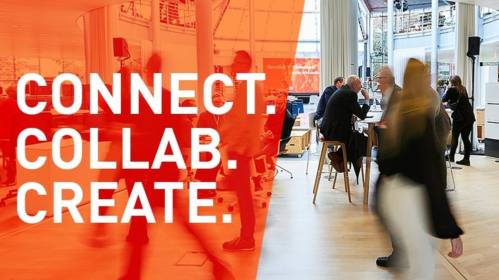 König + Neurath schärft zur Orgatec mit dem Leitmotiv „Connect.Collab.Create.“ seine Positionierung.