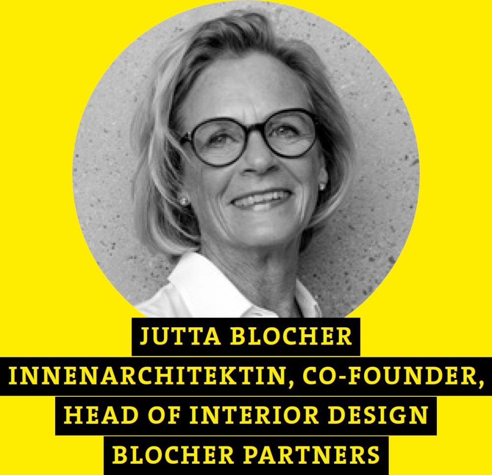 Jutta Blocher, Innenarchitektin, Co-Founder, Head of Interior Design, Blocher Partners. Abbildung: blocher partners