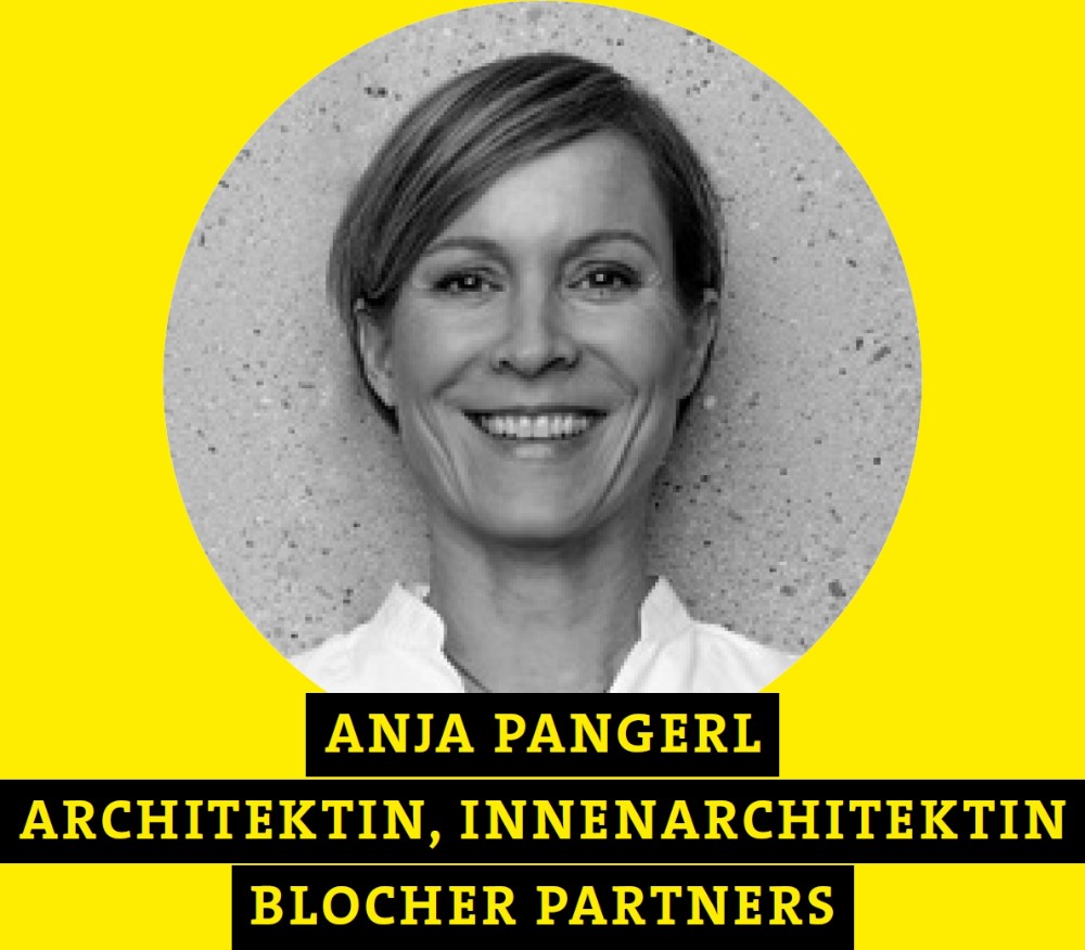 Anja Pangerl, Architektin, Innenarchitektin, blocher partners. Abbildung: blocher partners