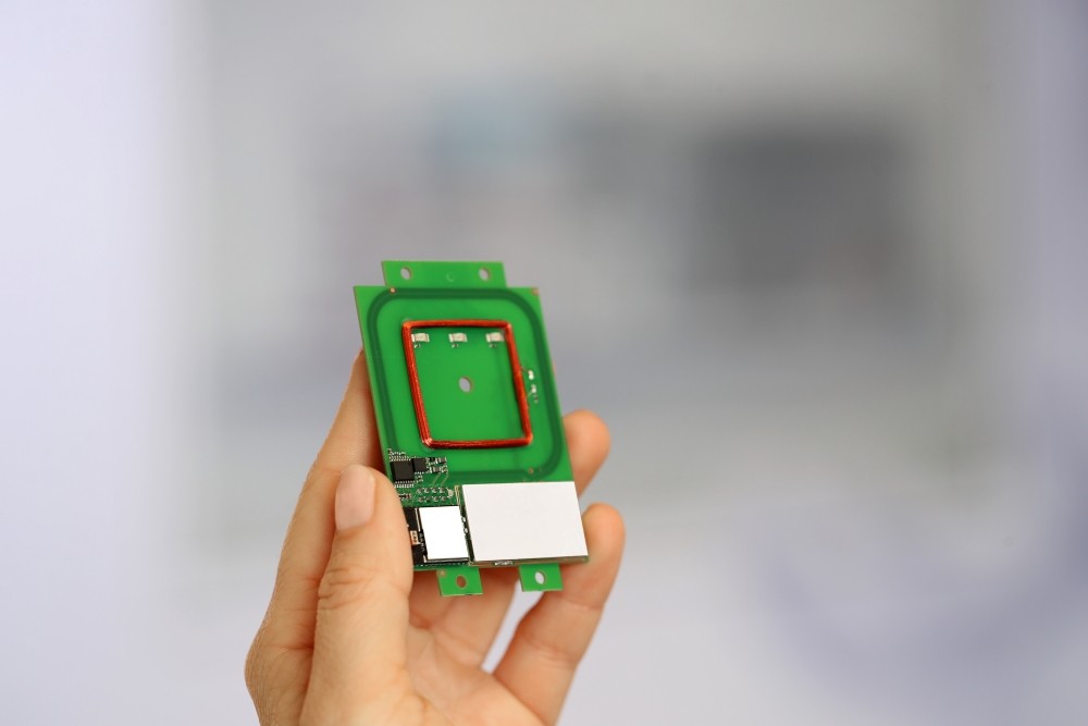 Das RFID-Modul TWN4 MultiTech 2 von Elatec unterstützt NFC und optional Bluetooth Low Energy (BLE). Abbildung: Markus Reuter