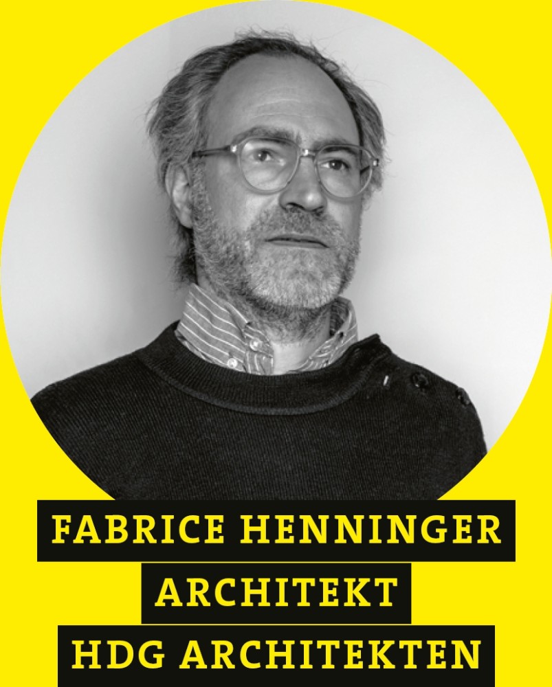 Fabrice Henninger, Architekt, HDG Architekten. Abbildung: HDG Architekten