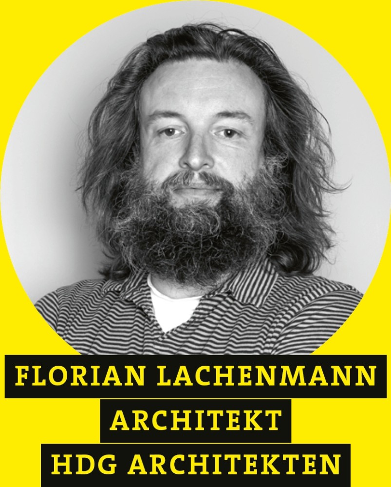 Florian Lachenmann, Architekt, HDG Architekten. Abbildung: HDG Architekten