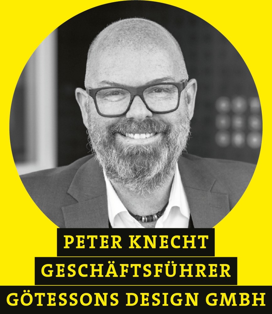 Peter Knecht, Geschäftsführer, Götessons Design GmbH. Abbildung: Götessons