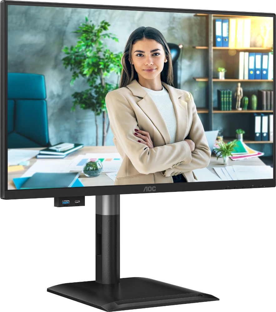 Im Office dominieren nach wie vor 24-Zoll-Monitore. Sie machen über 40 Prozent des Gesamtmarktes aus. Abbildung: AOC