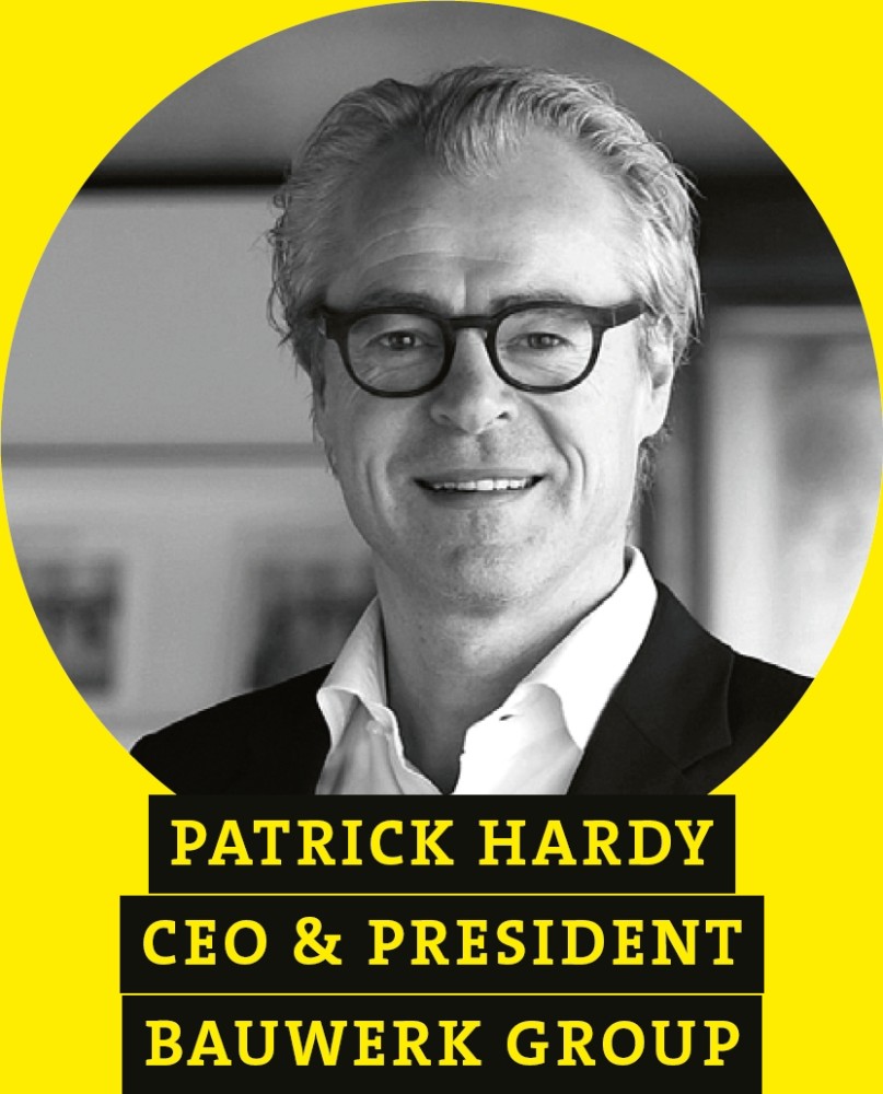 Patrick Hardy, CEO & President, Bauwerk Group. Abbildung: Bauwerk Parkett