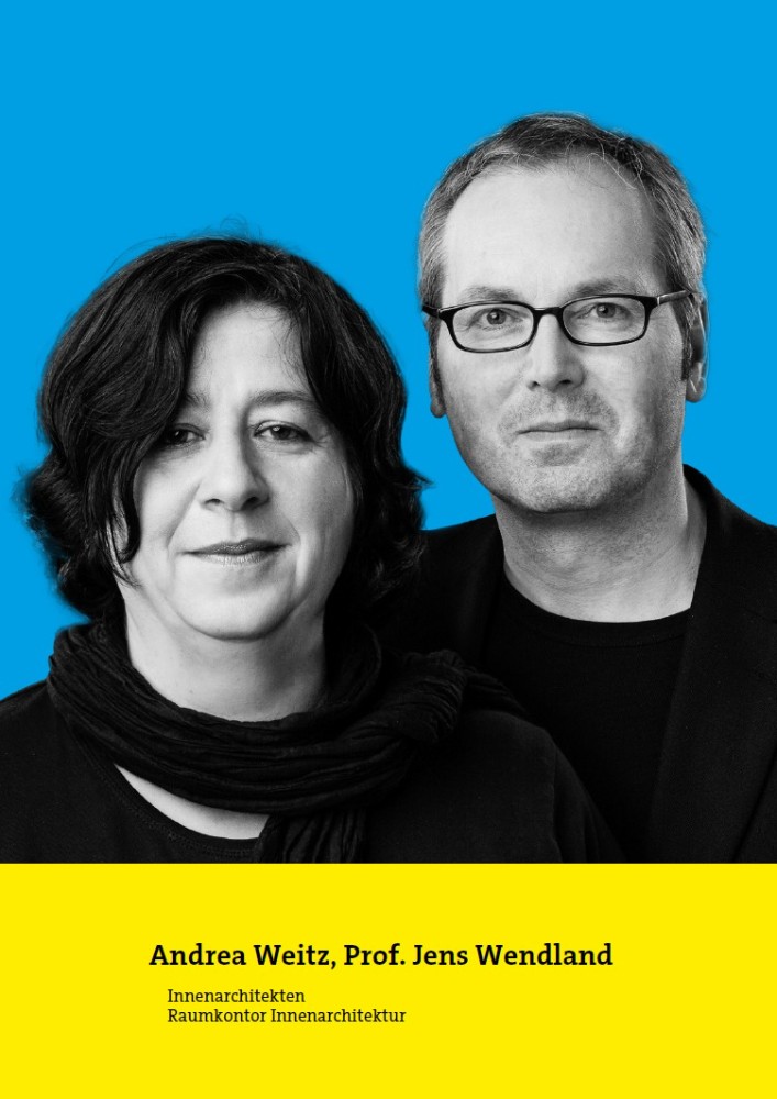 Andrea Weitz, Prof. Jens Wendland, Innenarchitekten, Raumkontor Innenarchitektur. Abbildung: Sönke Peters Fotografie
