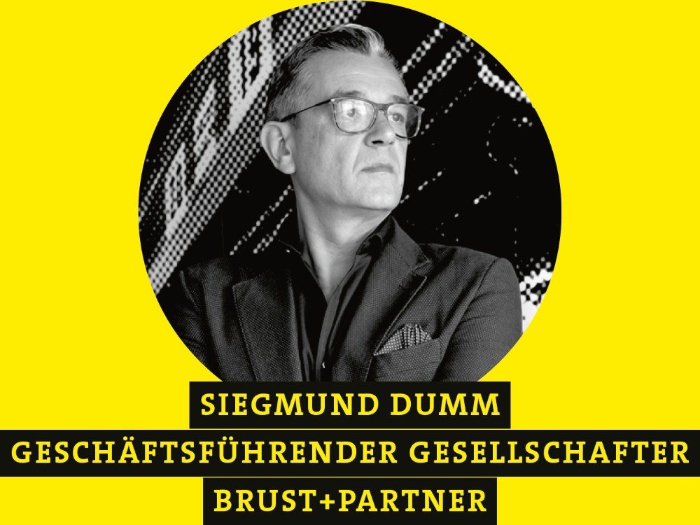 Siegmund Dumm, Geschäftsführender Gesellschafter, Brust+Partner. Abbildung: Brust+Partner