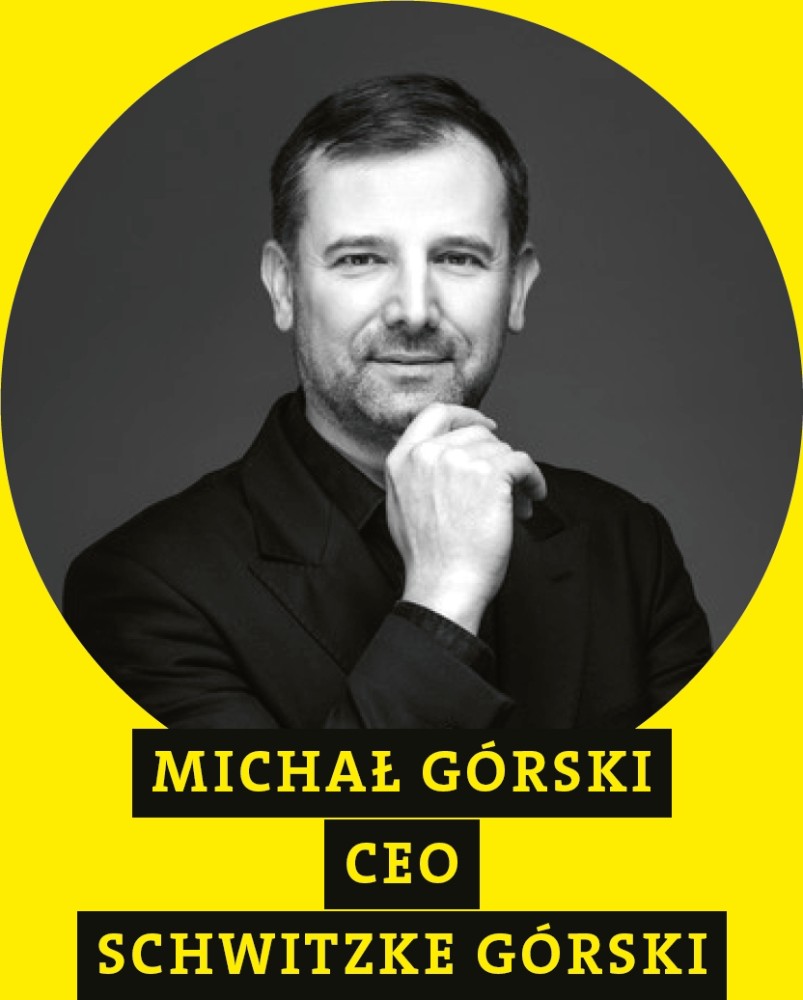 Michał Górski, CEO, Schwitzke Górski. Abbildung: Marlena Faerber