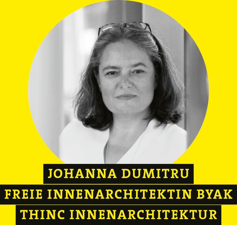 Johanna Dumitru Freie Innenarchitektin BYAK, Thinc Innenarchitektur. Abbildung Think Innenarchitektur