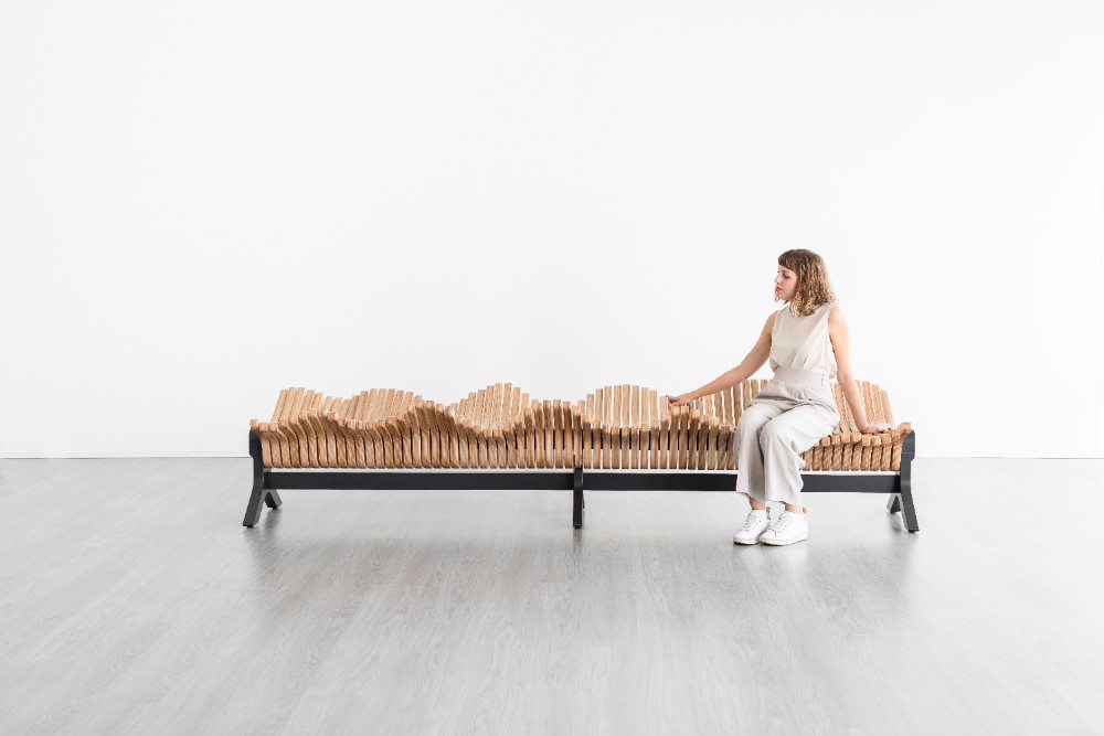 Die Surfbank von Kald. Abbildung: Kald