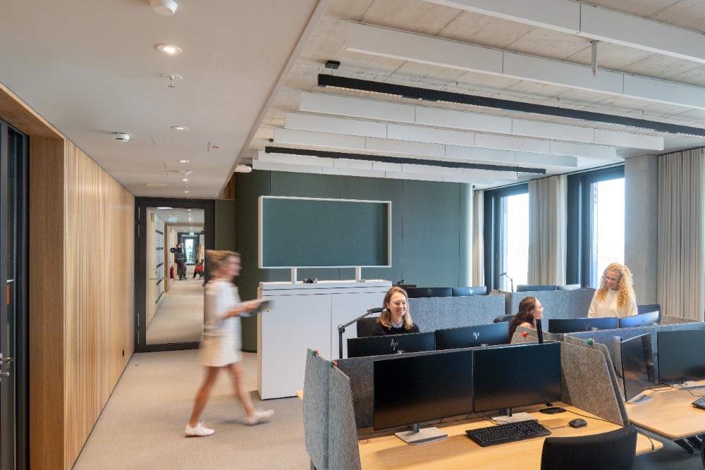 Von Rückzug bis Kollaboration: Das B-One bietet einen vielfältigen Mix an Raumkonfigurationen. Abbildung: Franz Brück