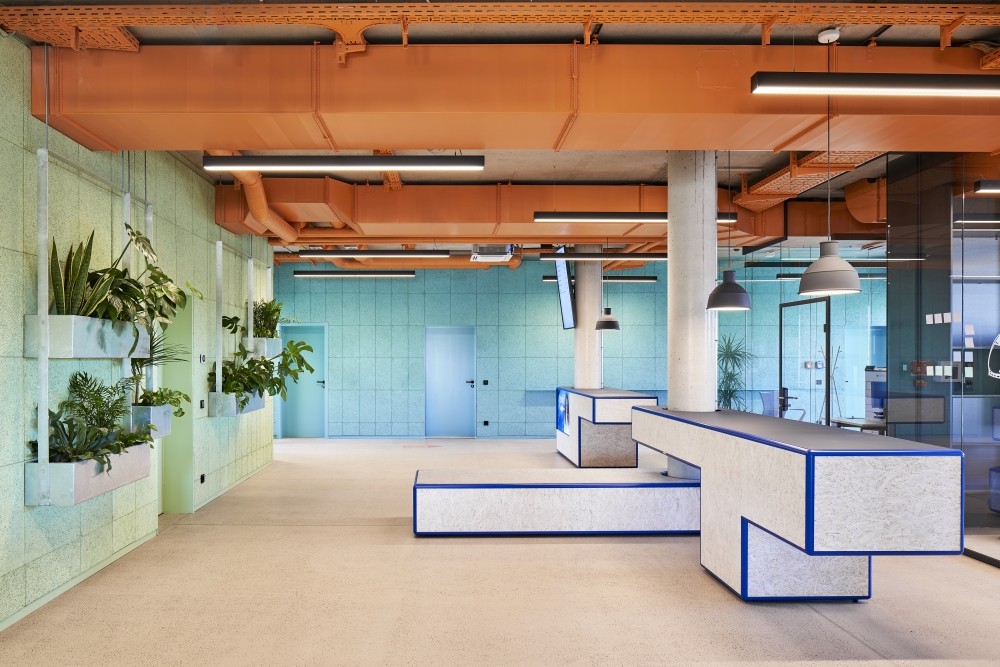 Offen anpassbare Mitte für agile Meetings und Veranstaltungen. Abbildung: Lennart Wiedemuth