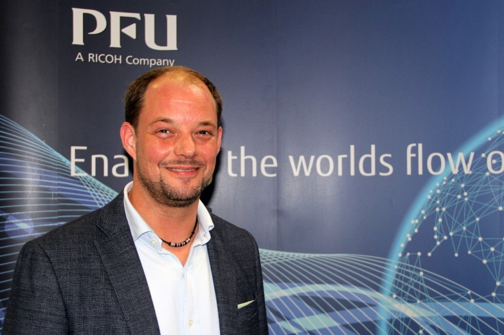 Roland Kastner, Regional Sales Director, PFU (EMEA) Limited. pfu-emea.ricoh.com. Abbildung: PFU