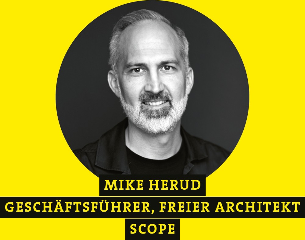 Mike Herud, Geschäftsführer & freier Architekt, Scope. Abbildung: Philip Kottlorz