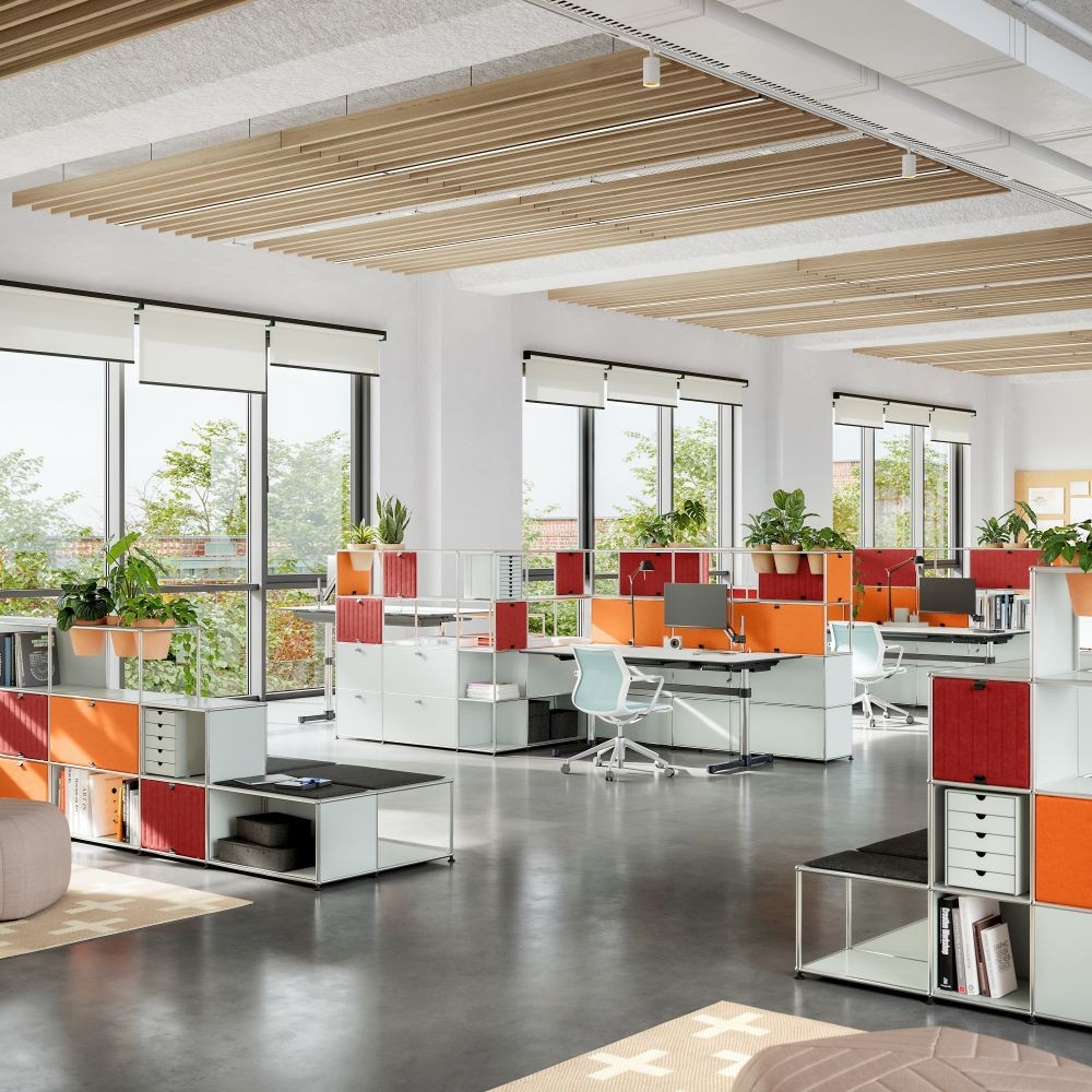Soft Panel von USM Haller. Abbildung: USM Haller
