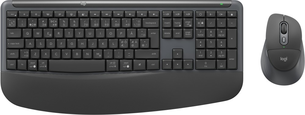 Im Redaktionstest: Signature Comfort Plus Combo MK880 for Business von Logitech. UVP (brutto): 109,99 Euro. Abbildung: Logitech